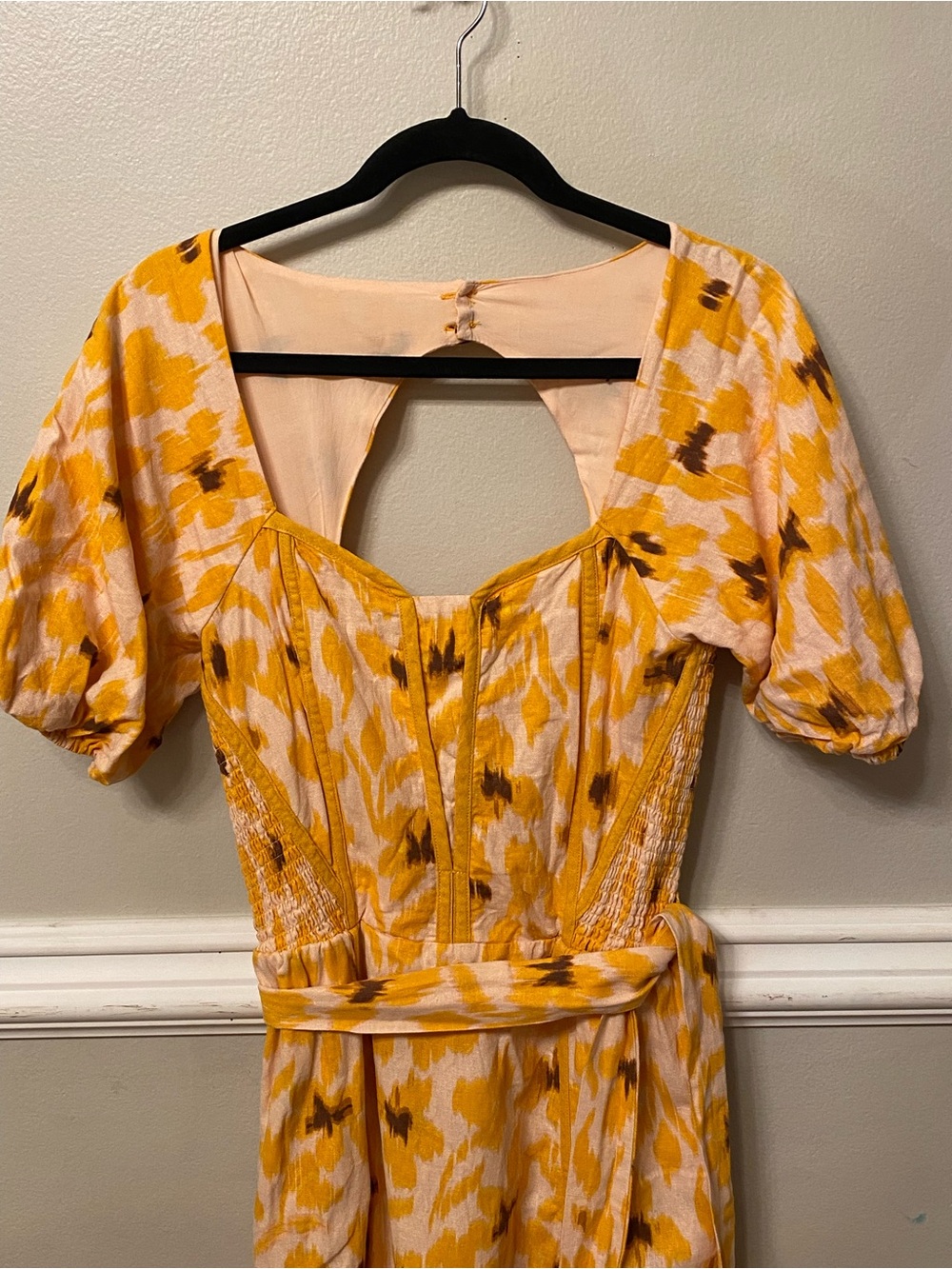 Sam Edelman yellow dress size Medium